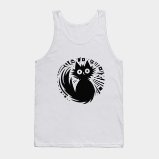 This Cat is Frazzled Tank Top